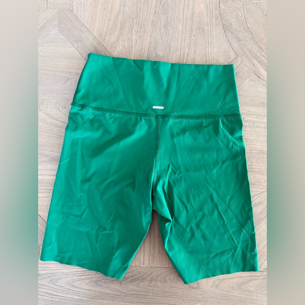 Aerie Emerald Green Biker Shorts